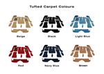 Triumph Stag Tufted Carpet Sets and Footwell Carpet